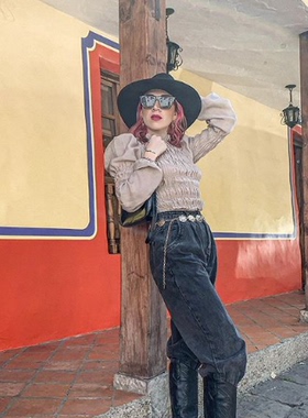 墨镜何穗嘻哈风太阳眼镜戚薇同款