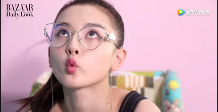 花儿与少年宋祖儿同款墨镜唐艺昕羽毛翅膀前卫彩色简约太阳眼镜