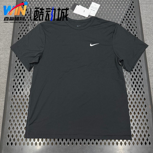 耐克/Nike 男子运动训练防晒速干大Logo印花短袖T恤IF2198-010