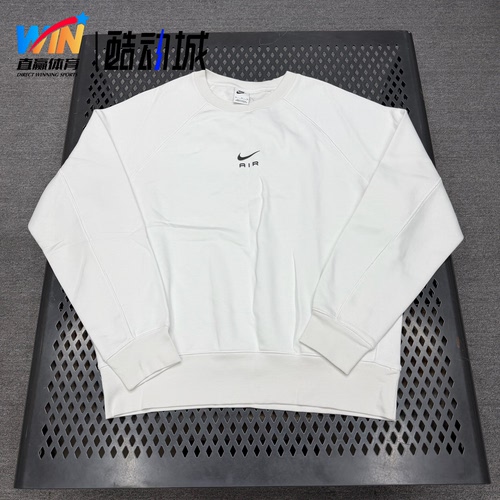 耐克/Nike 男子Logo印花运动休闲圆领针织透气套头卫衣FB7204-121