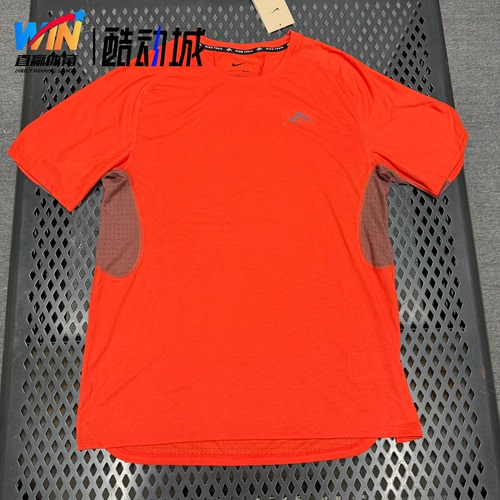 Nike耐克DRI-FIT ADV男子速干短袖跑步上衣夏季运动T恤HJ3581-633