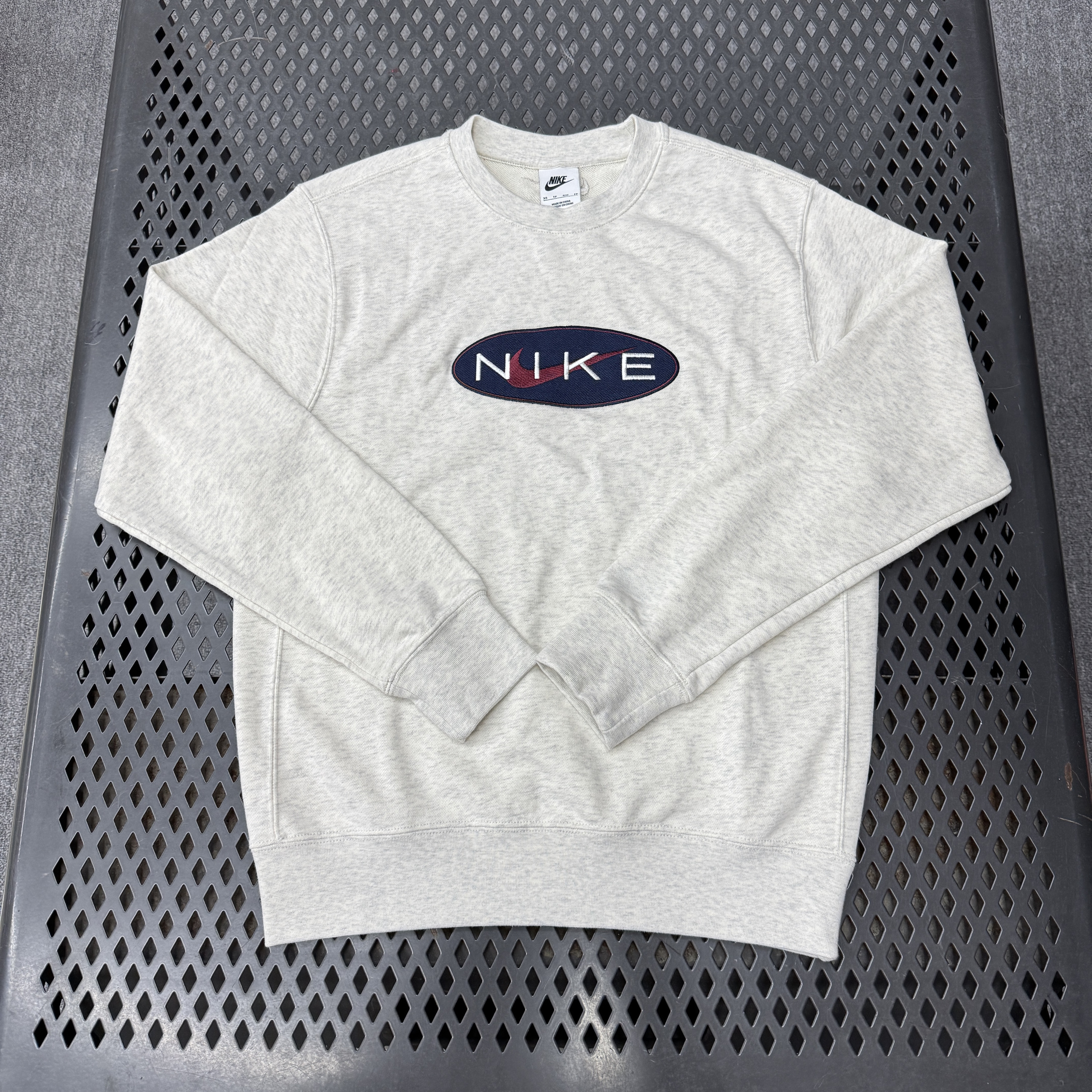 Nike/耐克2024新款男士复古法式毛圈运动休闲圆领卫衣FZ4729-141