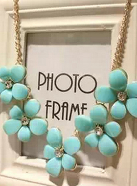 糖果色花朵甜美风挂链