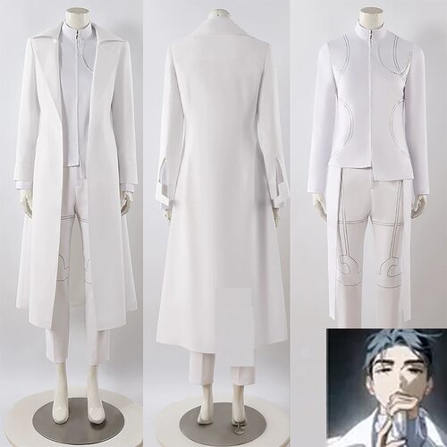 异形舞台 Alien Stage Ivan 伊凡 cos服白色套装二次元舞台表演服