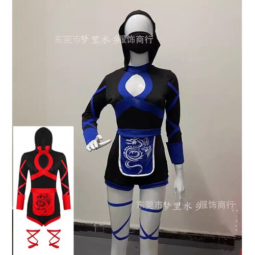 2026女武士服 龙日本忍者制服 Dragon Ninja Costume 万圣节服装