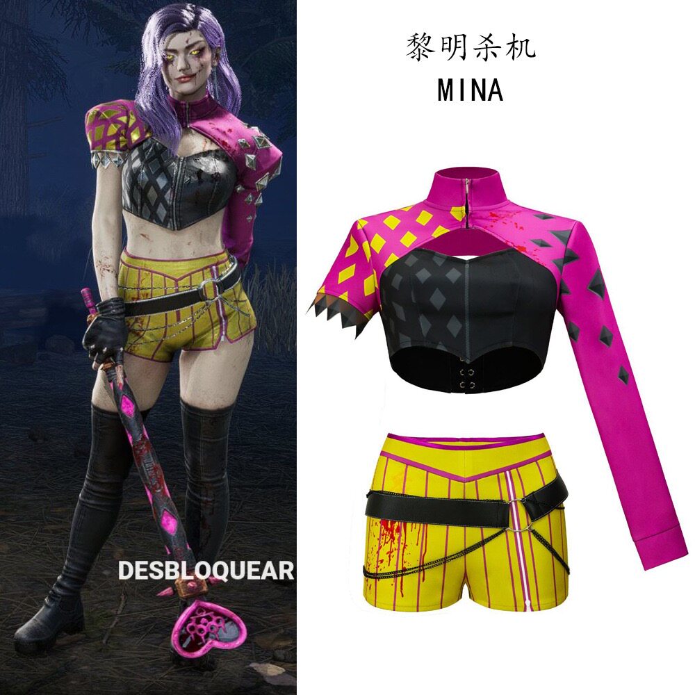 黎明杀机米娜cos服角色扮演游戏骗术师皮肤二次元cosplay套装跨境图片