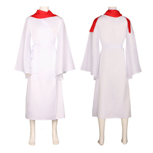 动漫野良神cos服 雪音cos白色浴衣和服cosplay动漫服装万圣节表演