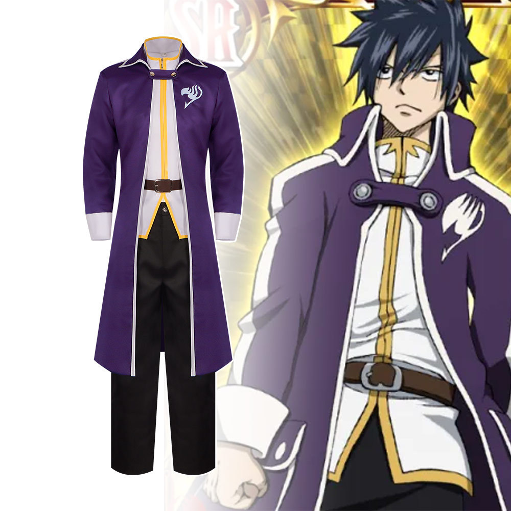 妖精的尾巴 Ⅲ cos服格雷·佛尔帕斯塔服制服cosplay万圣节扮演服