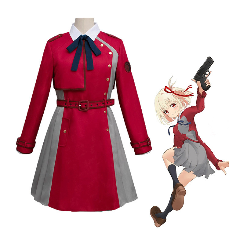 Lycoris Recoil 莉可丽丝cos井之上泷奈cos服装锦木千束cosplay服
