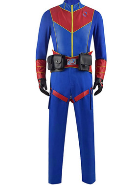 无超能小子冒险记kid danger cos连体紧身衣 Kim Possible Shego