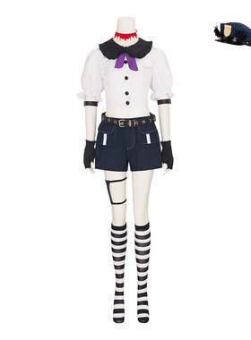 吊带袜天使cos服史朵巾牛仔女警Stocking手办同款全套服装