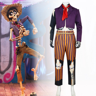 寻梦环游记埃克托cos服曾曾爷爷Coco万圣节派对演出cosplay服装
