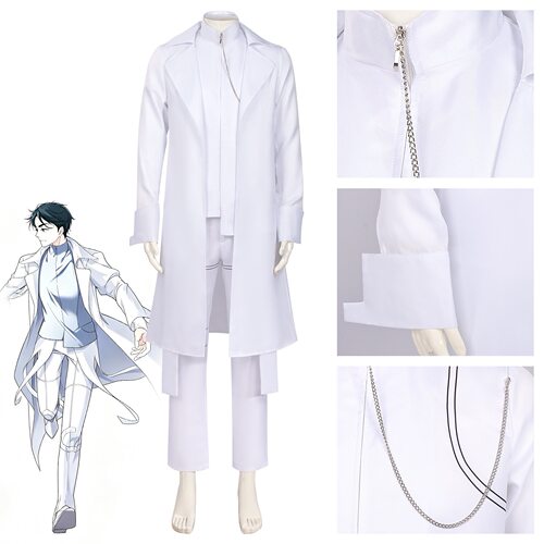 异形舞台cos服ivan伊凡白色同款二次元全套cosplay服舞台表演服