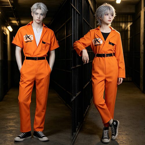 热门游戏C服异环cos服异能者零男女囚服二次元cosplay游戏角色服
