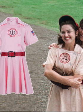红粉联盟cos服 A League of Their Own电影同款女子棒球队队服