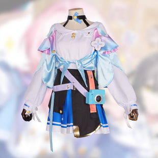 新款游戏崩坏星穹铁道cos服 三月七白露cos服套装cosplay表演服装