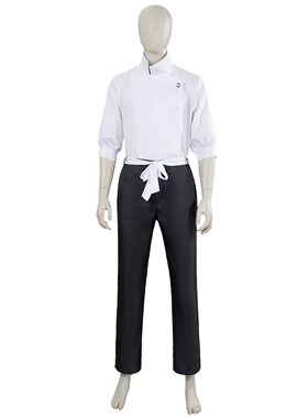 咒术回战Cos服乙骨忧太白色制服剧场版0套装动漫演出服现货跨境