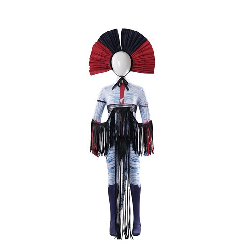 新款阿凡达3火与烬cos服烬灰烬族女酋长连体衣套装万圣节角色演出