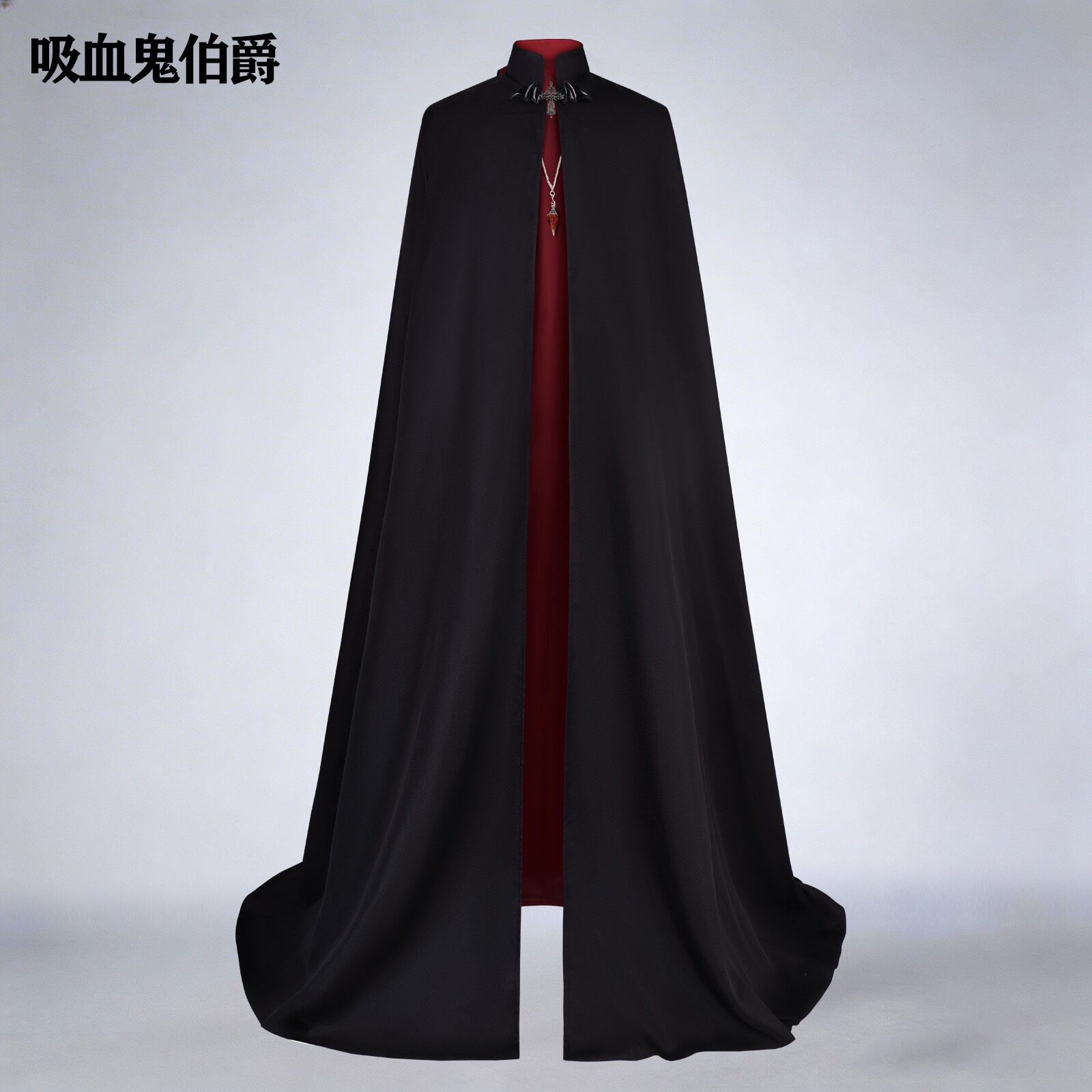 跨境万圣节吸血鬼伯爵cos服装Cosplay男装/