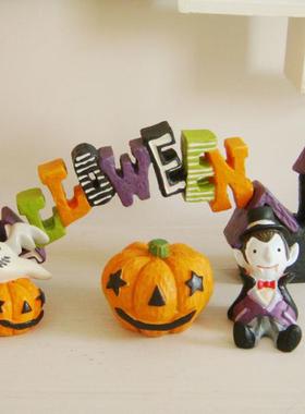 zakka新款万圣节树脂系列摆件