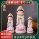 普陀山正品 南海观音雕像客厅摆件越来越好卧室桌面好运小摆件