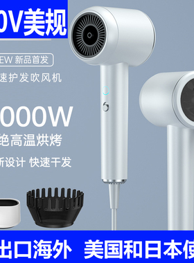110V美规出口吹风机高速电吹风筒
