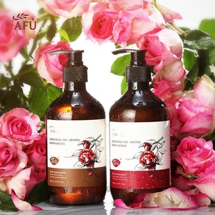 晨露玫瑰身体乳玫瑰精油香氛补水保湿 美肤嫩肌500ml