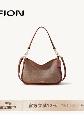 FION菲安妮官方腋下包托特包26夏季新款休闲时尚单肩斜挎女包包