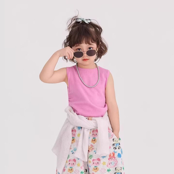 儿童玫粉针织背心夏装女童薄款修身春季打底衫宝宝无袖t恤小吊带,童装/婴儿装/亲子装,毛衣/针织衫,淘宝优惠券,粉丝福利购,淘宝优惠卷