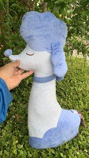 07外贸出口原单老款BESTEVER小狗抱枕靠垫公仔正版毛绒玩具高66CM