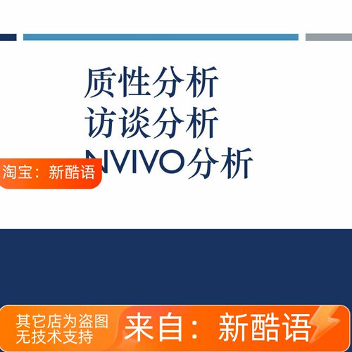 NVIVO质性分析访谈分析nvivo扎根理论FSQCA模糊定性分析rqca分析