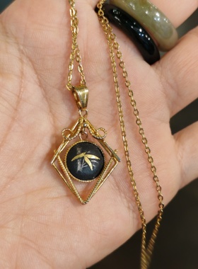 中古饰品大马士革竹子项链