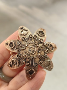 中古Vintage很厚实 胸针 个性