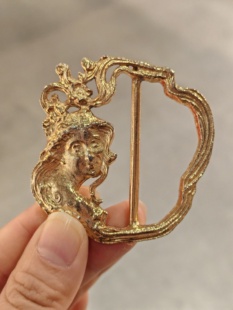 中古Vintage竖琴皮带扣