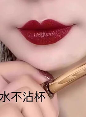 【官方正品】大牌复古姨妈色口红女不沾杯不掉色显白防水保湿持久