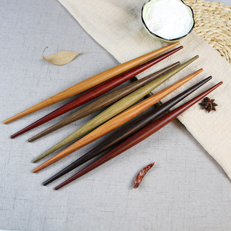 喜家德擀面杖两头尖鱼肚红檀紫光