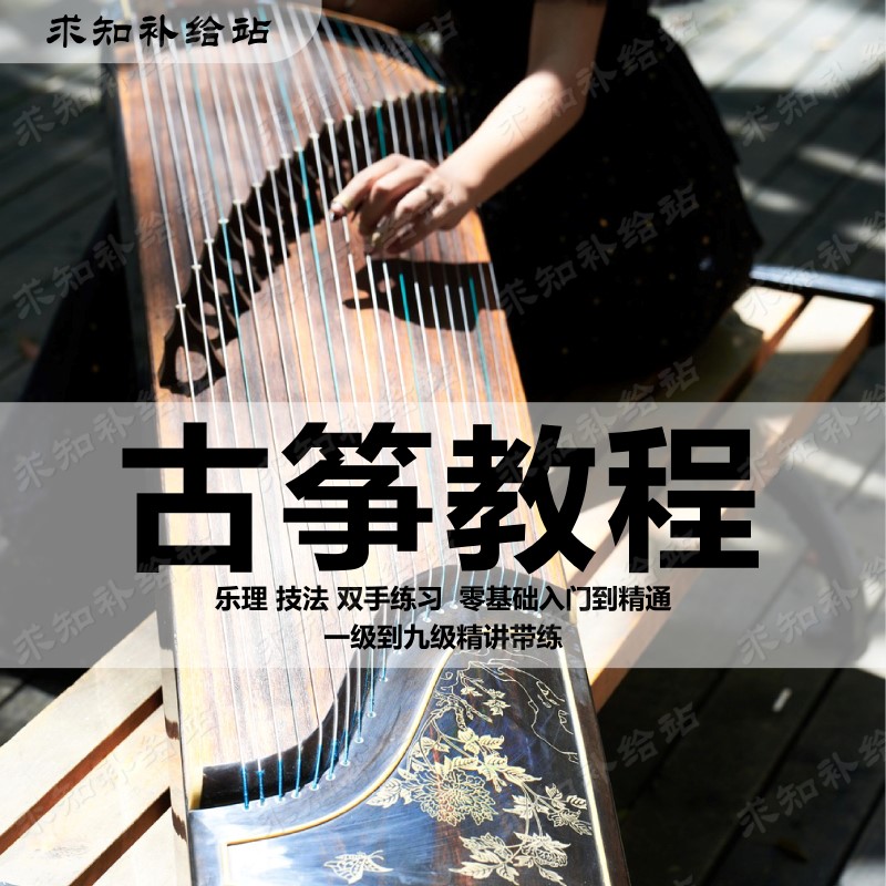 古筝视频教程零基础入门到精通