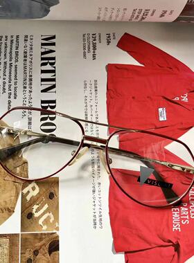 早期生产美式复古y2k千禧年cityboy双梁金属框架眼镜iaspyj966