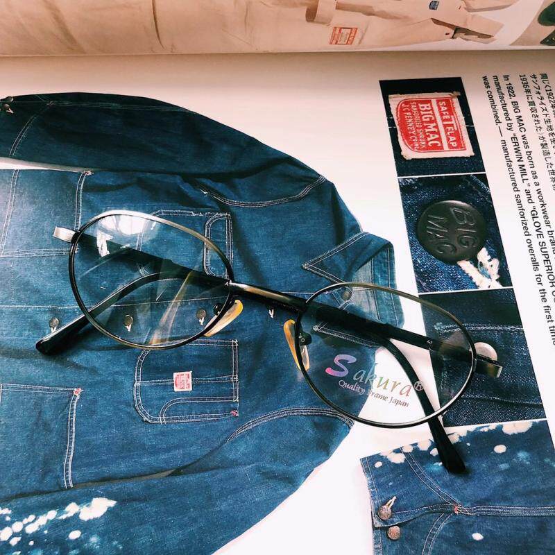 文艺风古董金属框架眼镜包邮