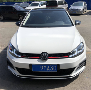 高尔夫7-7.5代全系 改装升级GTI款大包围前杠中网侧裙后唇