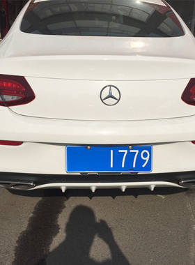 W205 两门 C180/C200轿跑coupe改装遥控阀门排气管