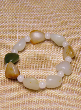 精品原籽原石男女款多宝手链手串