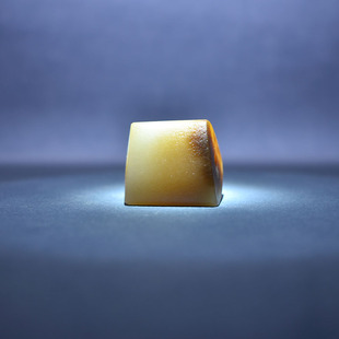 致敬708090 40克新疆和田玉金山矿红糖白玉勒子挂坠毛衣链手把件