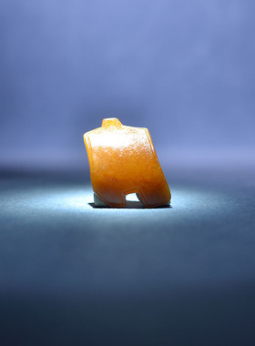 长30红皮白玉籽料布币手牌包挂