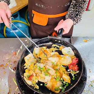 嵊州薄片烤年糕水磨手工空气油炸年糕片切片1份500g（50片左右）