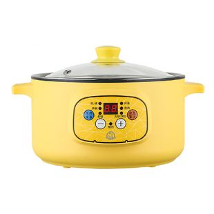 正牛0381多功能电热24CM火锅800W 电煮锅电炒锅电热锅