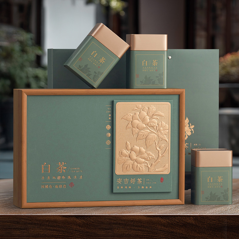 26年新茶茶叶礼盒空盒5罐精致图片