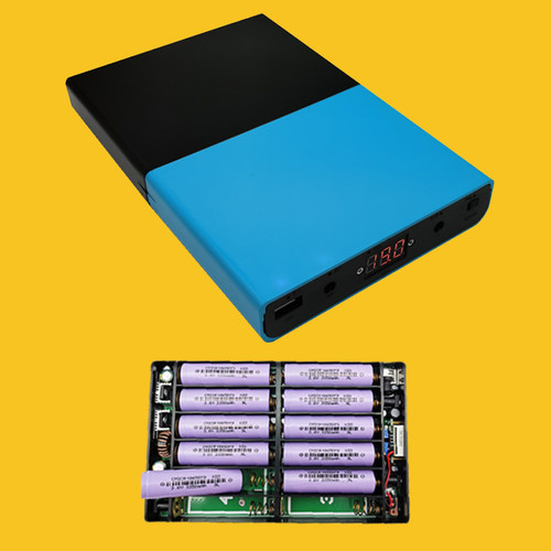 工厂现货18650锂电池盒DCUPSPOW