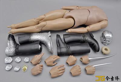 Enterbay 1/4比例高大模型EB 终结者5 T1000 大素体 手型 靴子