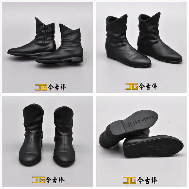 Medicom RAH 1/6 兵人模型奥特曼诸星团门谷 新版 全黑轻甲战斗靴图片